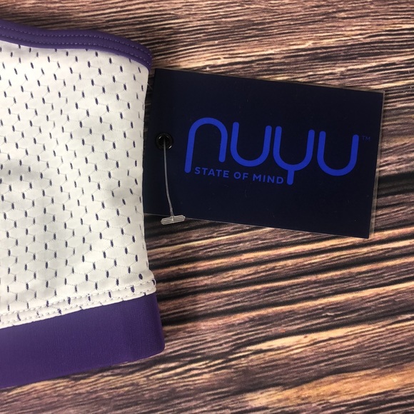 NUYU LSU Louisiana State University Tigers NEW Sports Bra Keyhole Womens - Picture 4 of 5